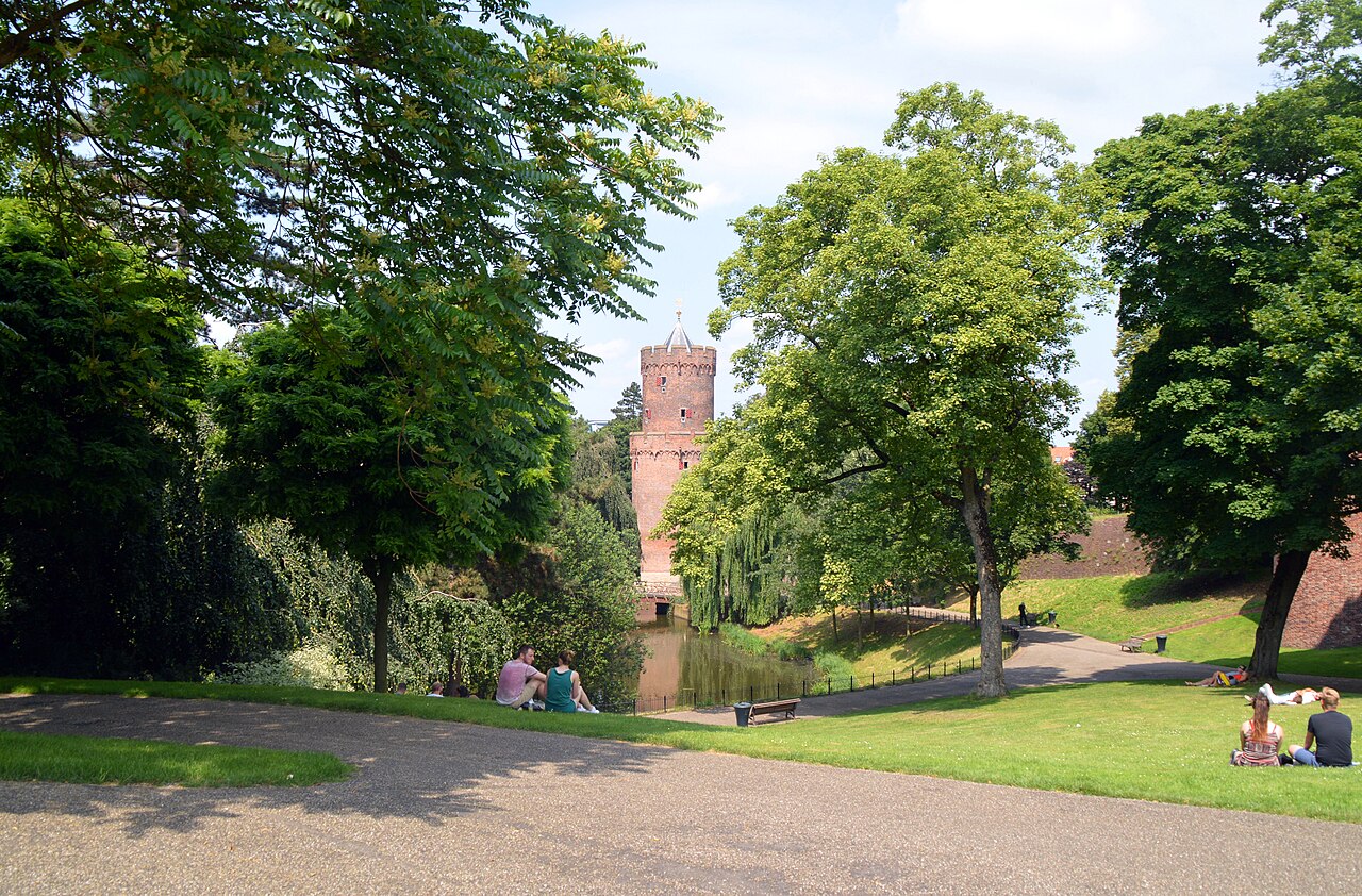 Kronenburgerpark, a city park in Nijmegen